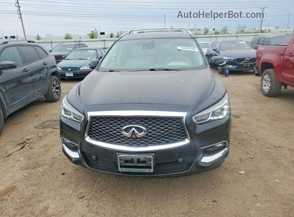 5N1DL0MM4JC514242 2018 INFINITI QX60 Black Դիմացի տեսք