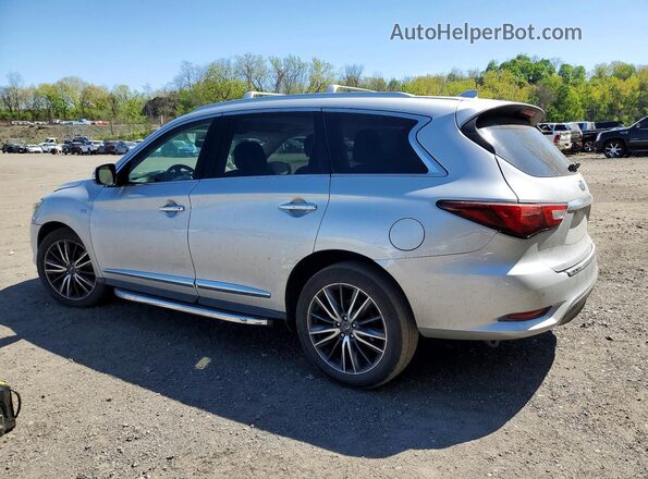 5N1DL0MM5JC504898 2018 INFINITI QX60 Серебряный Задняя левая четверть