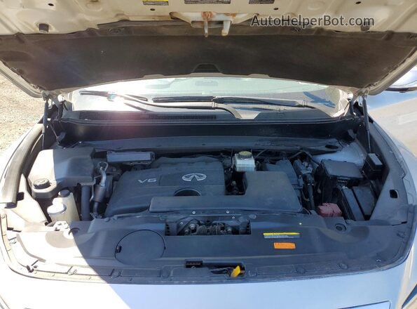 5N1DL0MM5JC504898 2018 INFINITI QX60 Серебряный Вид подкапотного пространства