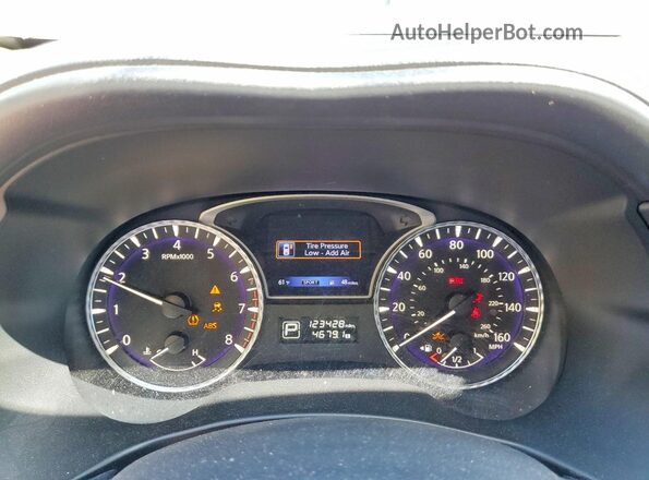 5N1DL0MM5JC504898 2018 INFINITI QX60 Серебряный Вид щитка приборов