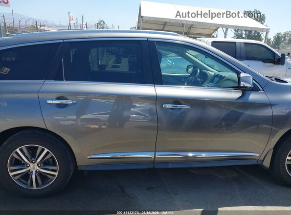 5N1DL0MM5LC516116 2020 INFINITI QX60 Gray Widok wnętrza z tyłu