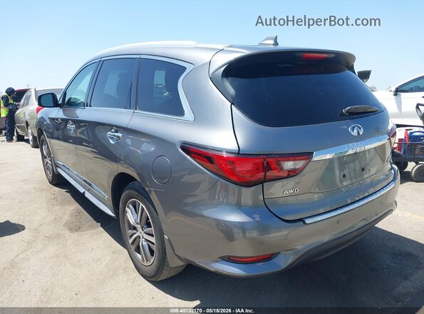 5N1DL0MM5LC516116 2020 INFINITI QX60 Gray Tył lewy