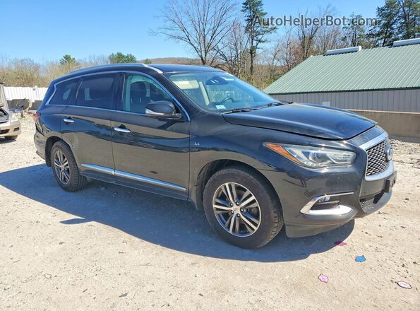 5N1DL0MM5LC521199 2020 INFINITI QX60 Черный Передняя правая четверть