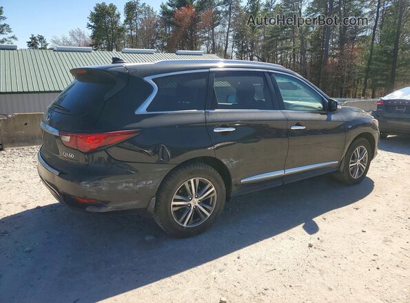 5N1DL0MM5LC521199 2020 INFINITI QX60 Черный Задняя правая четверть