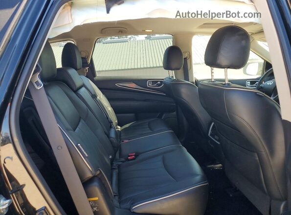 5N1DL0MM5LC521199 2020 INFINITI QX60 Черный Вид задней части салона