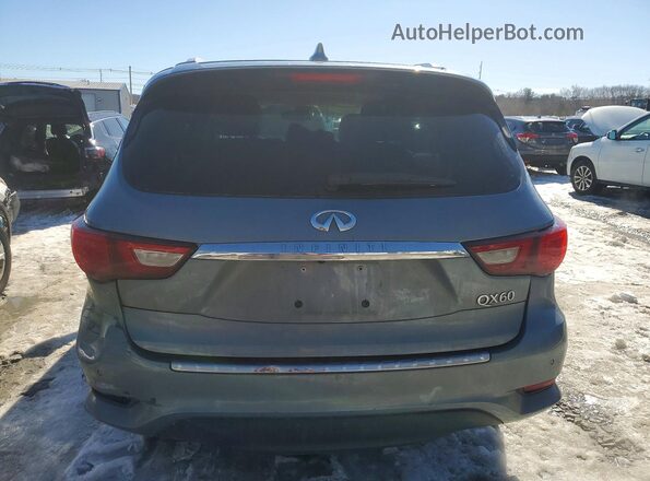 5N1DL0MM6HC514253 2017 INFINITI QX60 Blue Vista trasera