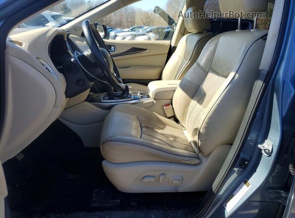5N1DL0MM6HC514253 2017 INFINITI QX60 Blue Vista interior delantera