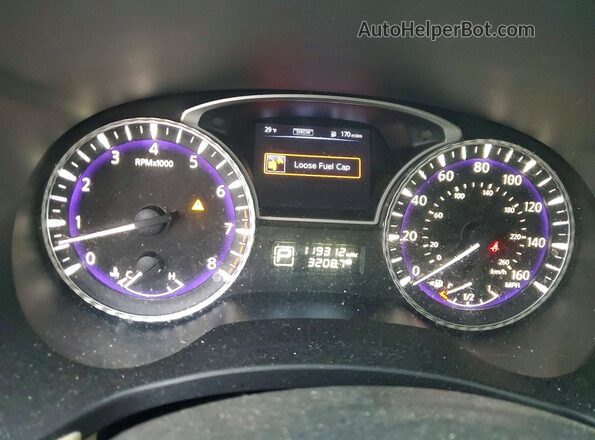 5N1DL0MM6HC514253 2017 INFINITI QX60 Blue Vista del cuadro de instrumentos