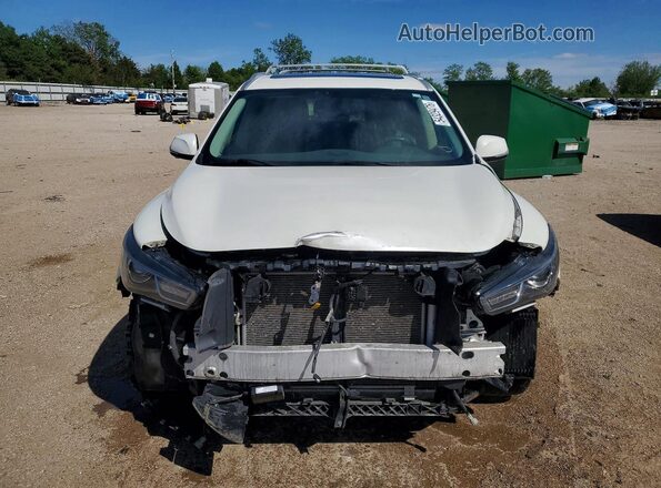 5N1DL0MM6KC513515 2019 INFINITI QX60 White Вид спереду