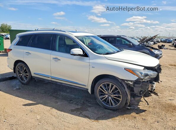 5N1DL0MM6KC513515 2019 INFINITI QX60 White Передня права чверть