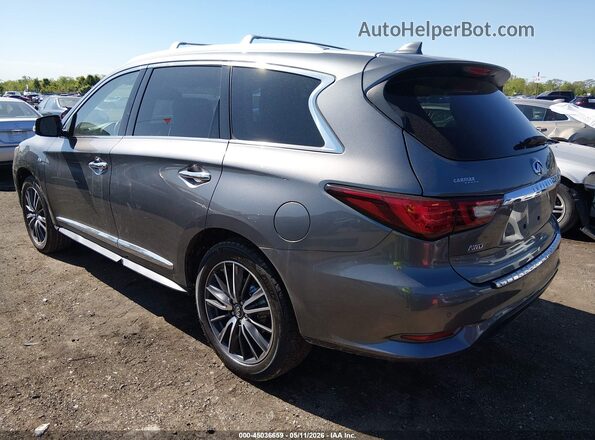 5N1DL0MM6KC516267 2019 INFINITI QX60 Gray Tył lewy