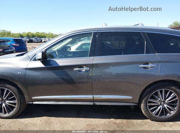 5N1DL0MM6KC516267 2019 INFINITI QX60 Gray Widok wnętrza 360 stopni
