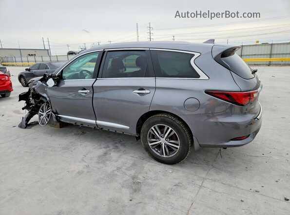 5N1DL0MM6LC523088 2020 INFINITI QX60 Gray Trasero izquierdo
