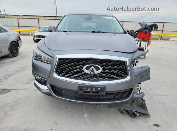 5N1DL0MM6LC523088 2020 INFINITI QX60 Gray Vista frontal