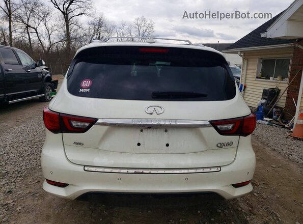 5N1DL0MM6LC541171 2020 INFINITI QX60 Белый Вид сзади