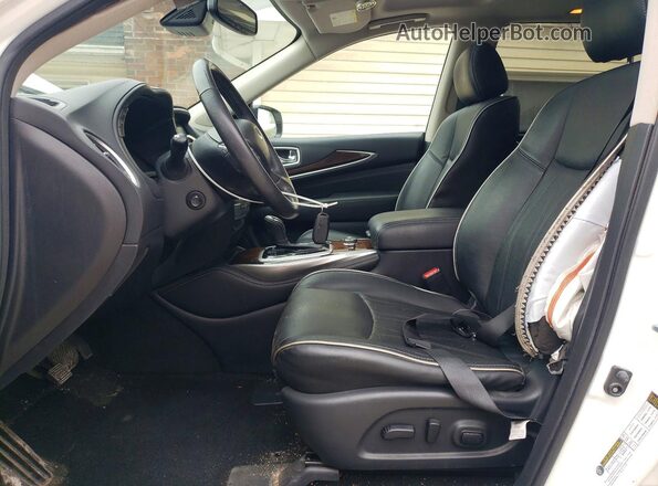 5N1DL0MM6LC541171 2020 INFINITI QX60 Белый Вид салона спереди