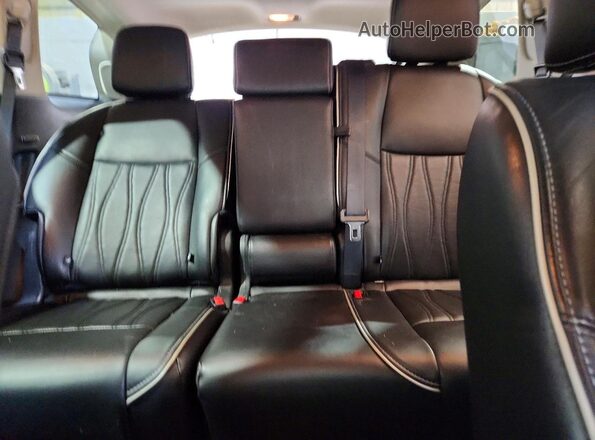 5N1DL0MM7HC508297 2017 INFINITI QX60 Синий Вид задних сидений