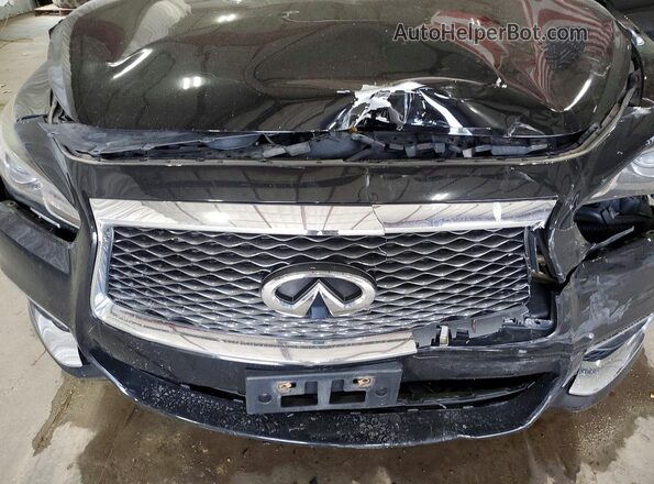 5N1DL0MM7HC552042 2017 INFINITI QX60 Black Widok komory silnika