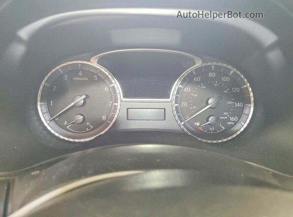 5N1DL0MM7HC552042 2017 INFINITI QX60 Black Widok zestawu wskaźników