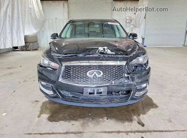 5N1DL0MM7HC552042 2017 INFINITI QX60 Black Widok z przodu