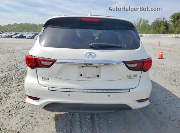 5N1DL0MM7JC529625 2018 INFINITI QX60 White Vista trasera