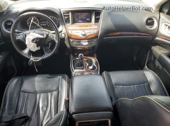 5N1DL0MM7JC529625 2018 INFINITI QX60 White Vista del salpicadero