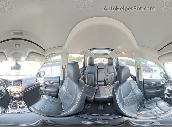 5N1DL0MM7JC529625 2018 INFINITI QX60 White Vista de la etiqueta del VIN