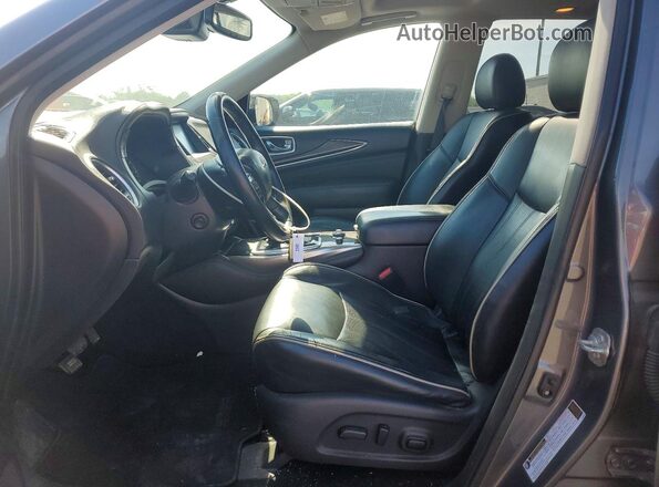 5N1DL0MM7KC524958 2019 INFINITI QX60 Gray Вид салону спереду