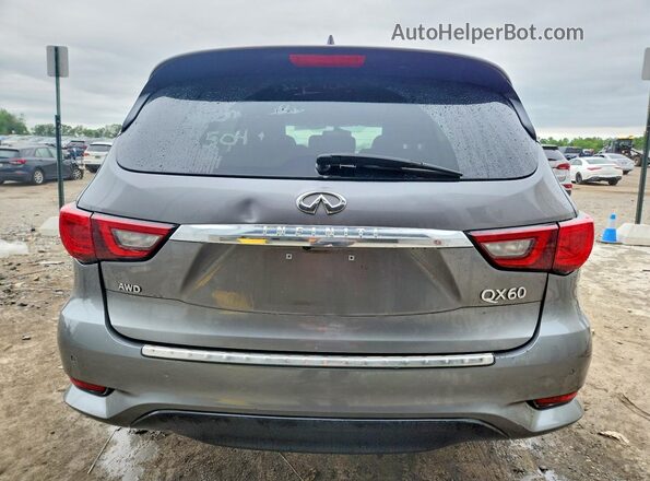 5N1DL0MM7KC524958 2019 INFINITI QX60 Gray Вид ззаду