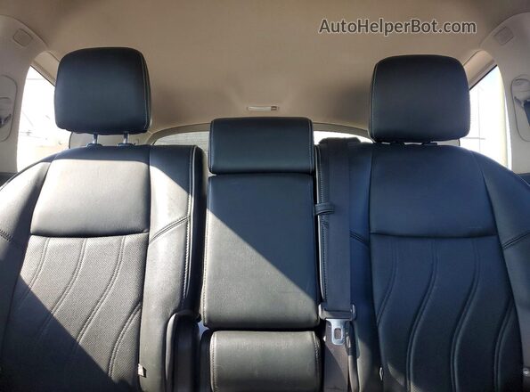 5N1DL0MM7KC524958 2019 INFINITI QX60 Gray Вид задніх сидінь