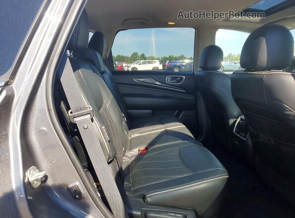 5N1DL0MM7KC524958 2019 INFINITI QX60 Gray Вид задньої частини салону