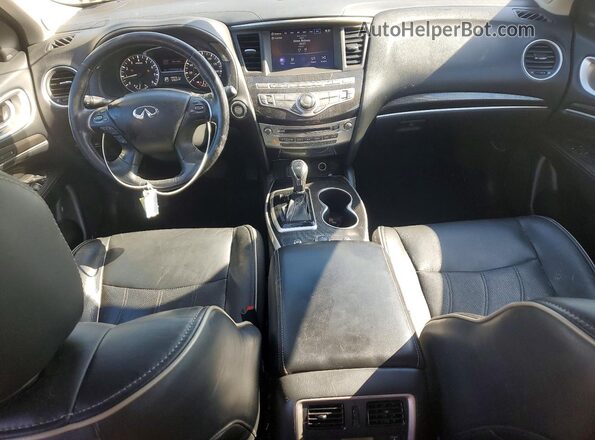 5N1DL0MM7KC524958 2019 INFINITI QX60 Gray Вид панелі приладів