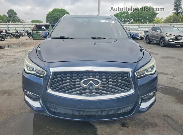 5N1DL0MM7LC505988 2020 INFINITI QX60 Синий Вид спереди