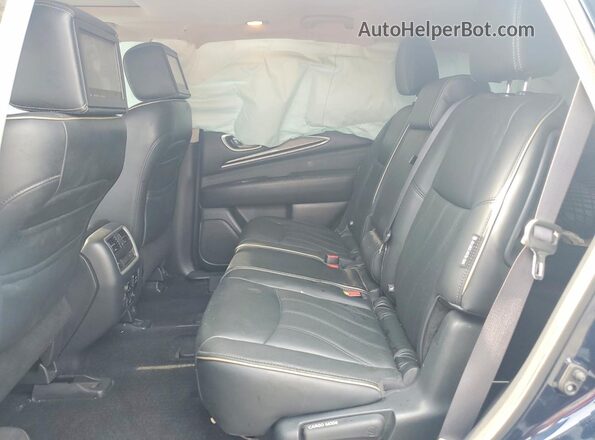 5N1DL0MM7LC505988 2020 INFINITI QX60 Синий Вид задних сидений