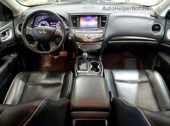 5N1DL0MM7LC518336 2020 INFINITI QX60 Синий Вид панели приборов