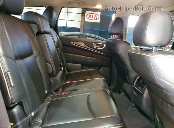 5N1DL0MM7LC518336 2020 INFINITI QX60 Синий Вид задней части салона