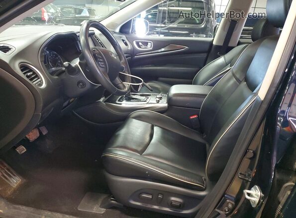 5N1DL0MM7LC518336 2020 INFINITI QX60 Синий Вид салона спереди