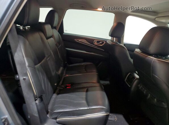 5N1DL0MM8HC520832 2017 INFINITI QX60 Blue Vista interior trasera