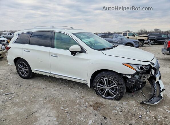 5N1DL0MM8HC525948 2017 INFINITI QX60 White Przód prawy