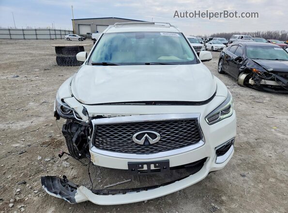 5N1DL0MM8HC525948 2017 INFINITI QX60 White Widok z przodu