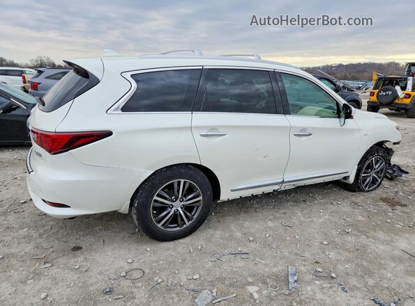 5N1DL0MM8HC525948 2017 INFINITI QX60 White Tył prawy