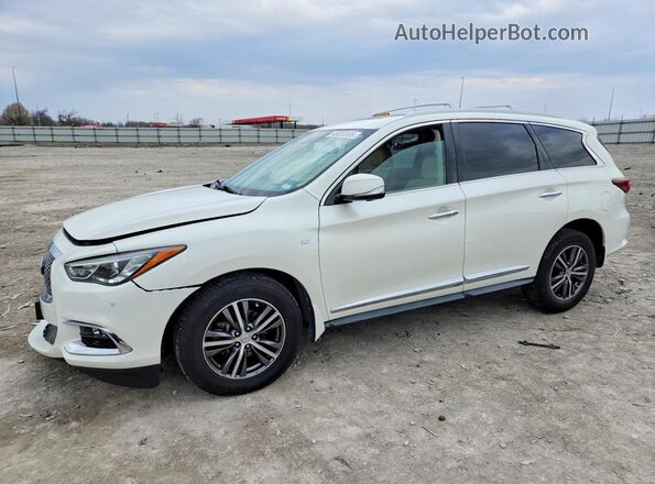 5N1DL0MM8HC525948 2017 INFINITI QX60 White Przód lewy