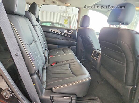 5N1DL0MM8KC521647 2019 INFINITI QX60 Черный Вид задней части салона