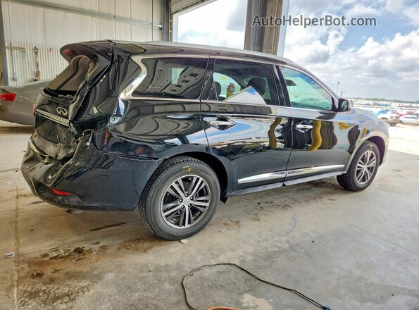 5N1DL0MM8KC521647 2019 INFINITI QX60 Черный Задняя правая четверть