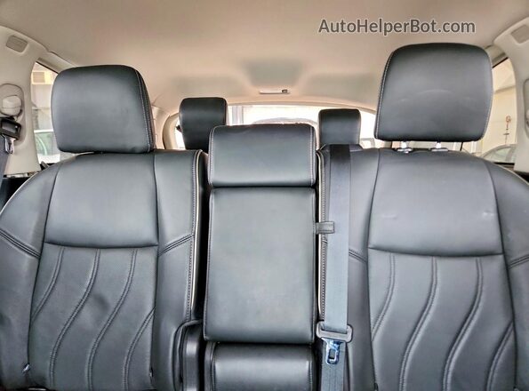 5N1DL0MM8KC521647 2019 INFINITI QX60 Черный Вид задних сидений