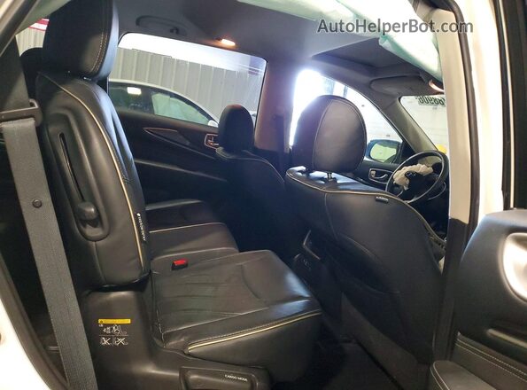 5N1DL0MM8LC528602 2020 INFINITI QX60 White Вид задньої частини салону