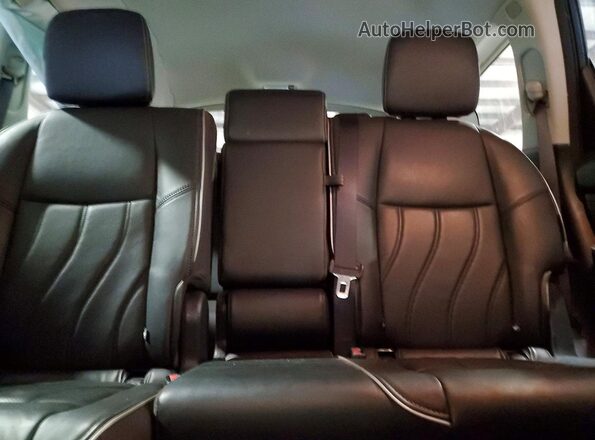 5N1DL0MM8LC528602 2020 INFINITI QX60 White Вид задніх сидінь