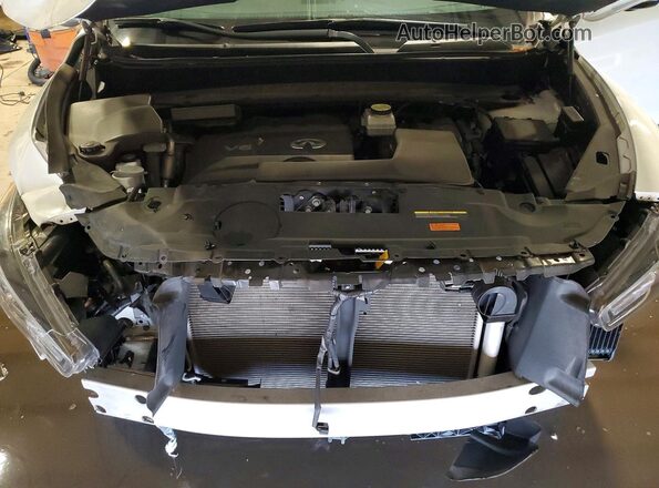 5N1DL0MM8LC528602 2020 INFINITI QX60 White Вид підкапотного простору