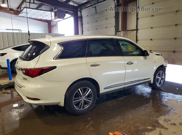 5N1DL0MM8LC528602 2020 INFINITI QX60 White Задня права чверть