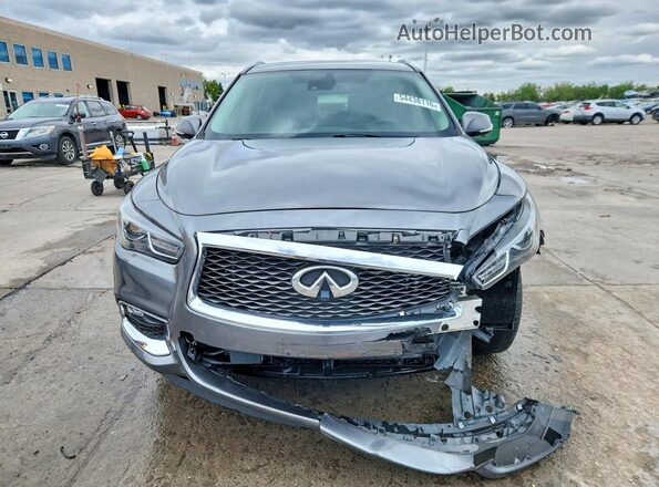5N1DL0MM9HC507376 2017 INFINITI QX60 Серый Вид спереди